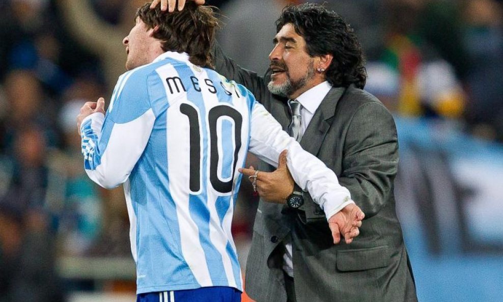 Maradona i Messi