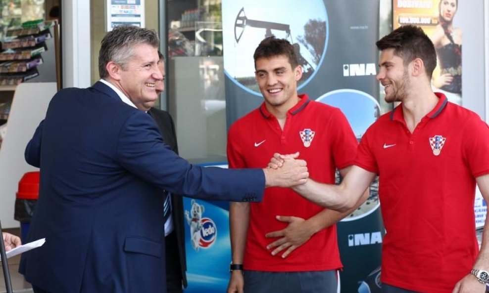 Davor Šuker, Mateo Kovačić i Andrej Kramarić