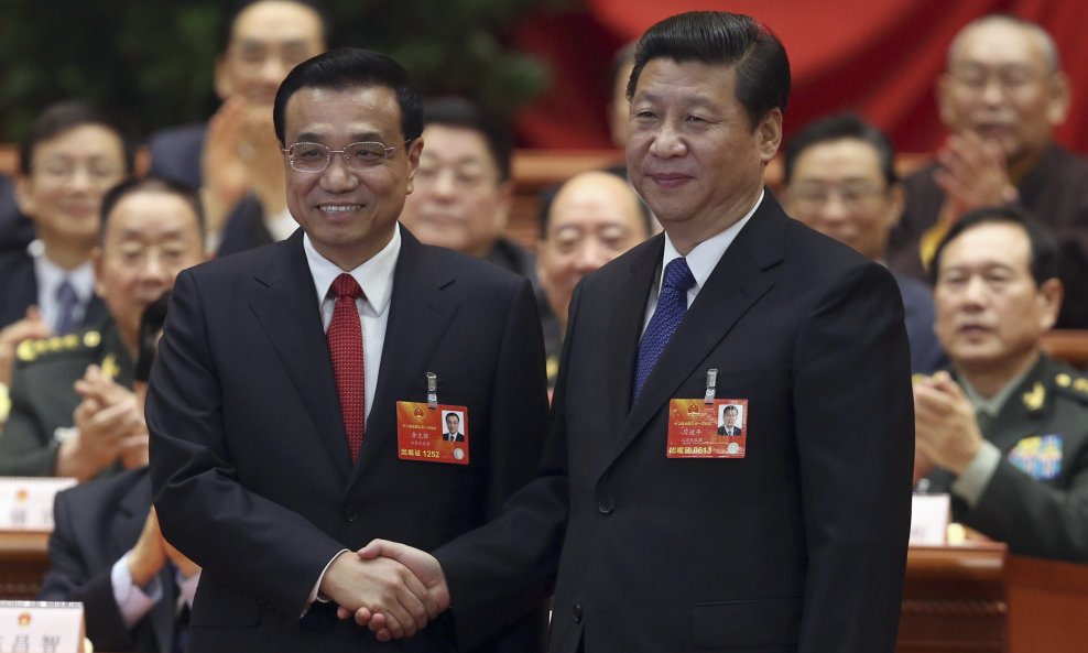 Li Keqiang i Xi Jinping