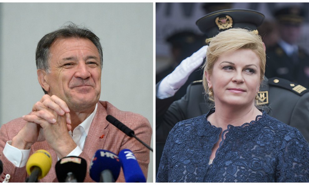 Zdravko Mamić i Kolinda Grabar-Kitarović