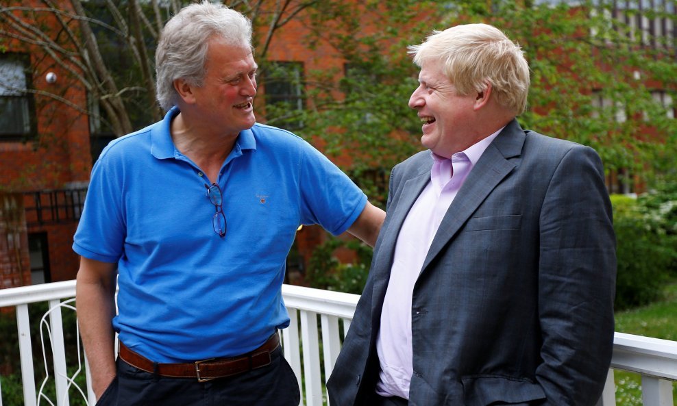 Tim Martin i Boris Johnson