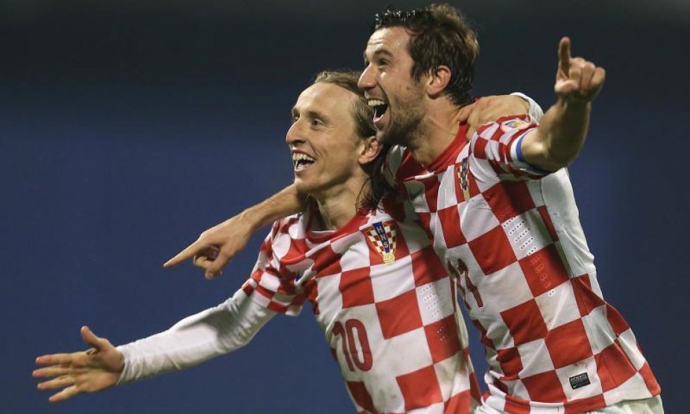 Luka Modrića i Darijo Srna