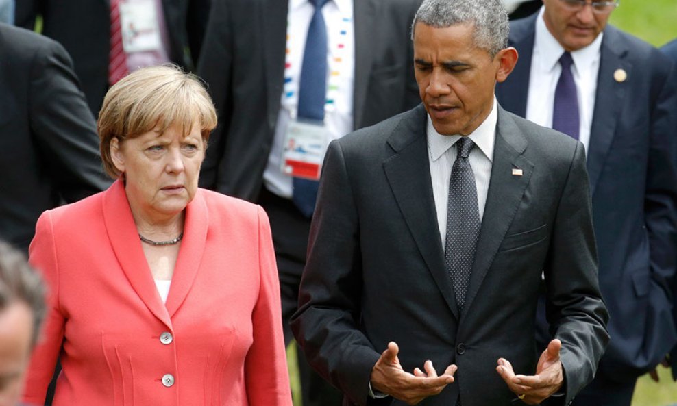 Angela Merkel,Barack Obama (2)