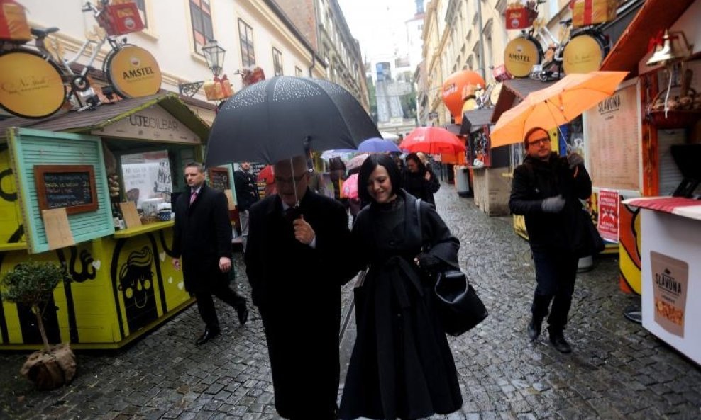 Ivo Josipović i Mirela Holy