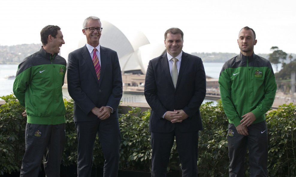 Mark Milligan, David Gallop, Ivan Franjić, Ange Postecoglou