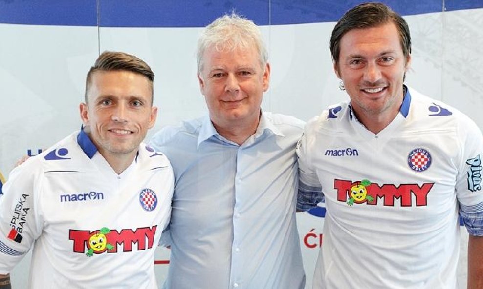 Dejan Mezga Marin Brbić Artem Milevskij Hajduk