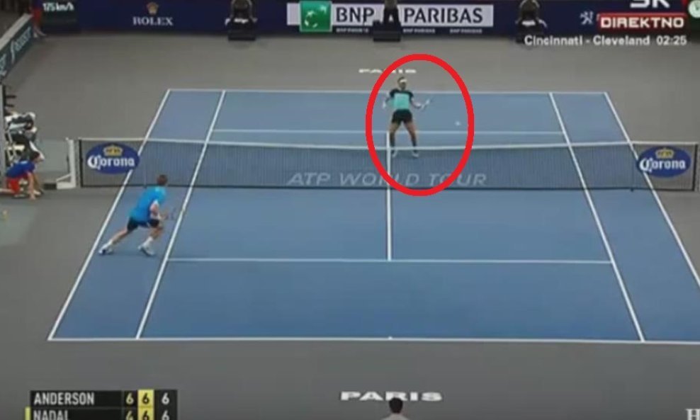 Nadal vs Anderson