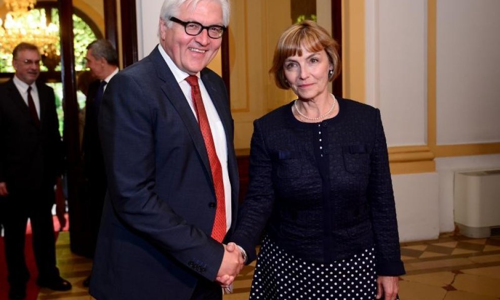 Frank-Walter Steinmeier i Vesna Pusić