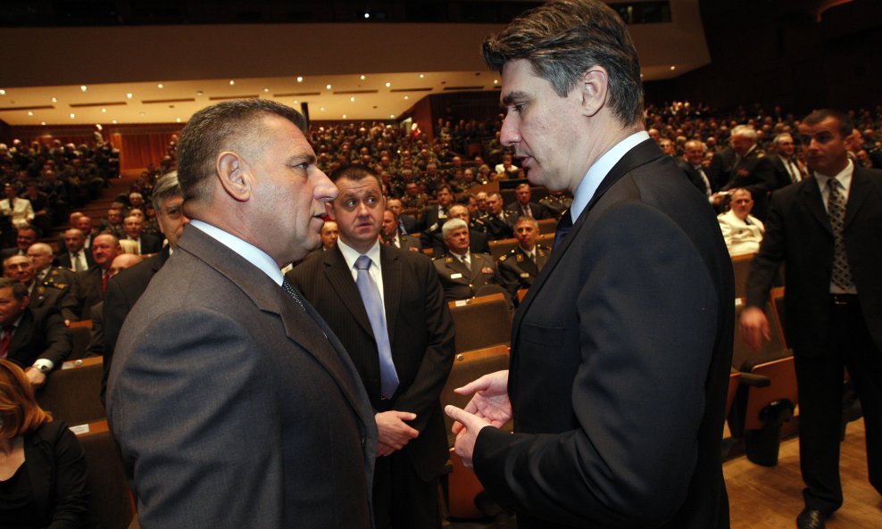 Ante Gotovina i Zoran Milanović