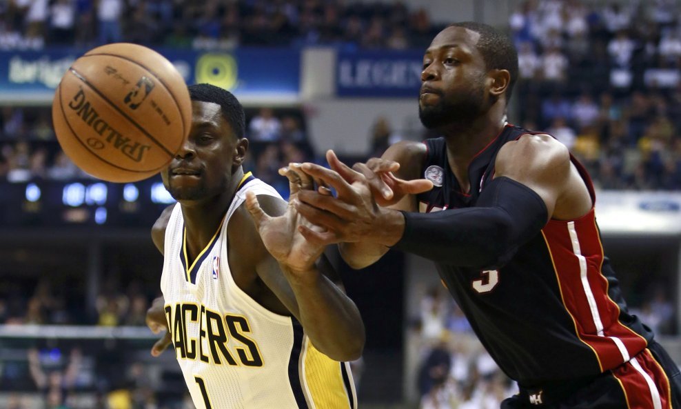 Lance Stephenson i Dwayne Wade