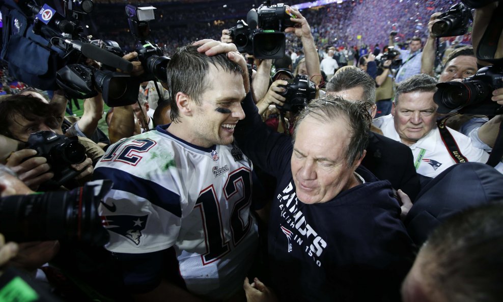 Bill Belichick  i Tom Brady