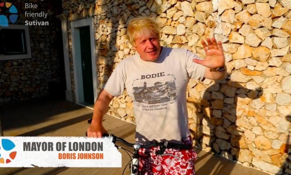 Boris Johnson Sutivan Brač