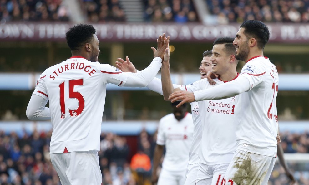 Daniel Sturridge Coutinho Liverpool FC