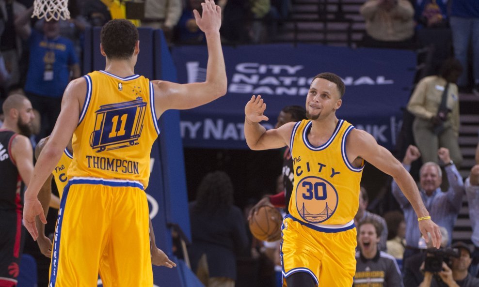 Stephen Curry i Klay Thompson