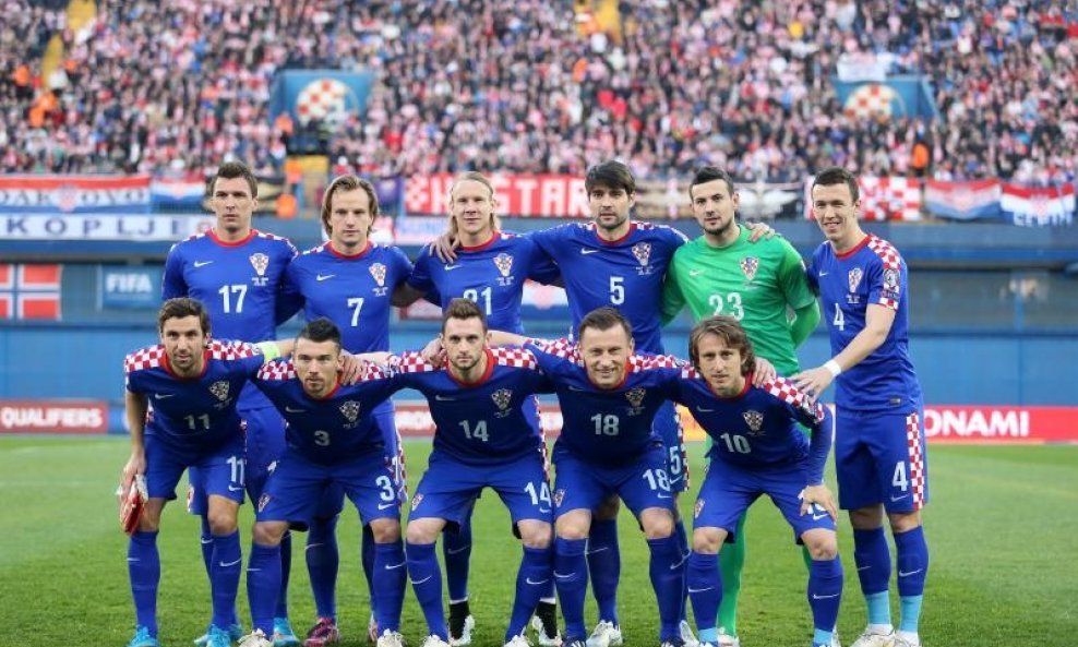 Hrvatska nogometna reprezentacija (uoči Norveške)