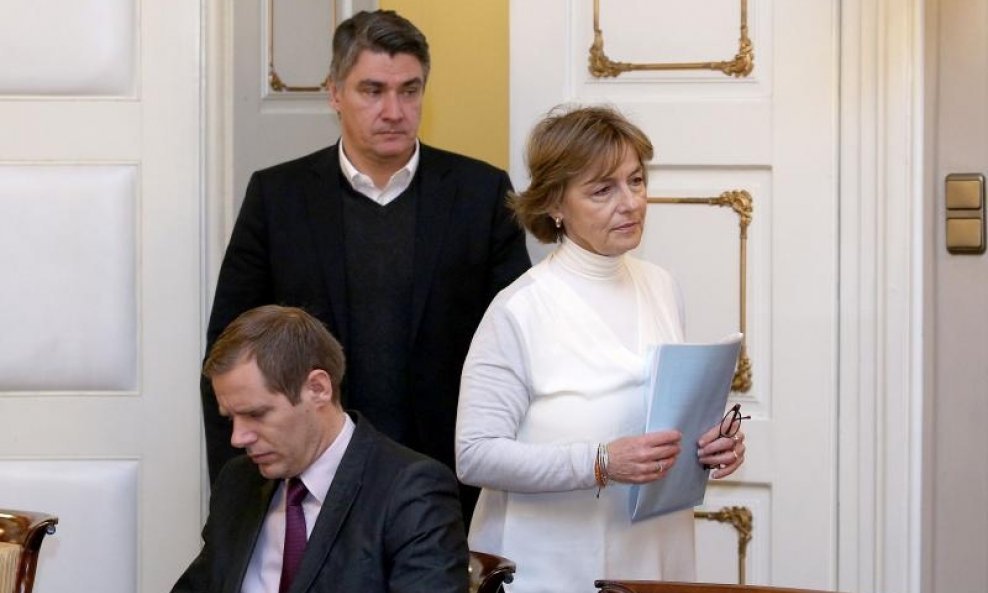 Zoran Milanović i Vesna Pusić