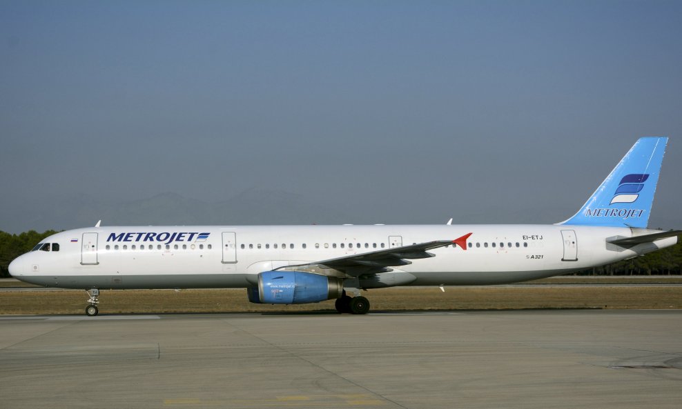 Metrojet srušeni Airbus