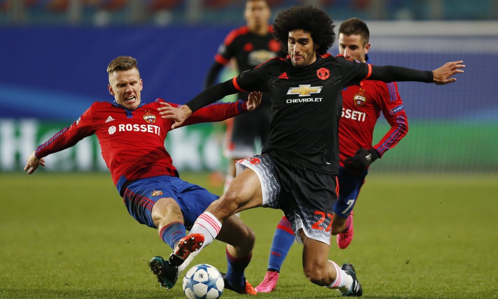 Marouane Fellaini i Pontus Wernbloom