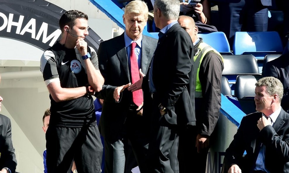 Arsene Wenger Jose Mourinho