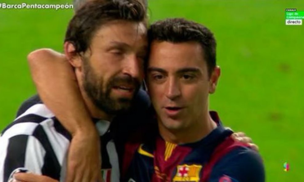 Pirlo i Xavi