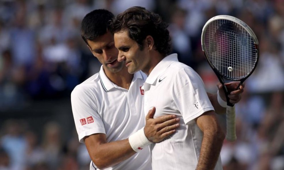 Novak Đoković i Roger Federer