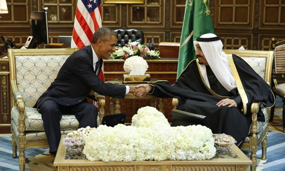 Barack Obama i saudijski kralj Salman