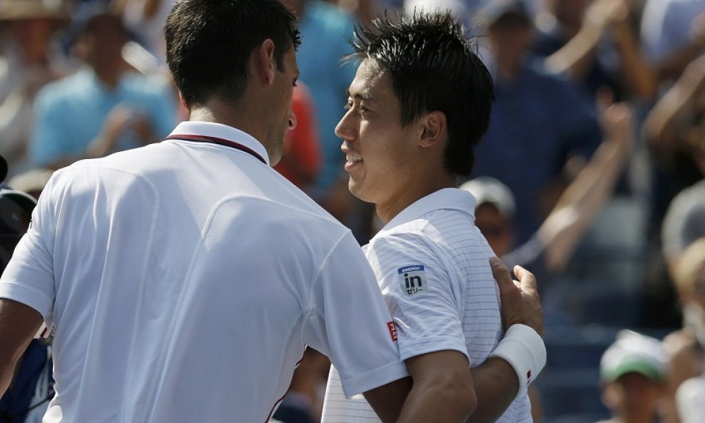 Kei Nishikori Novak Đoković