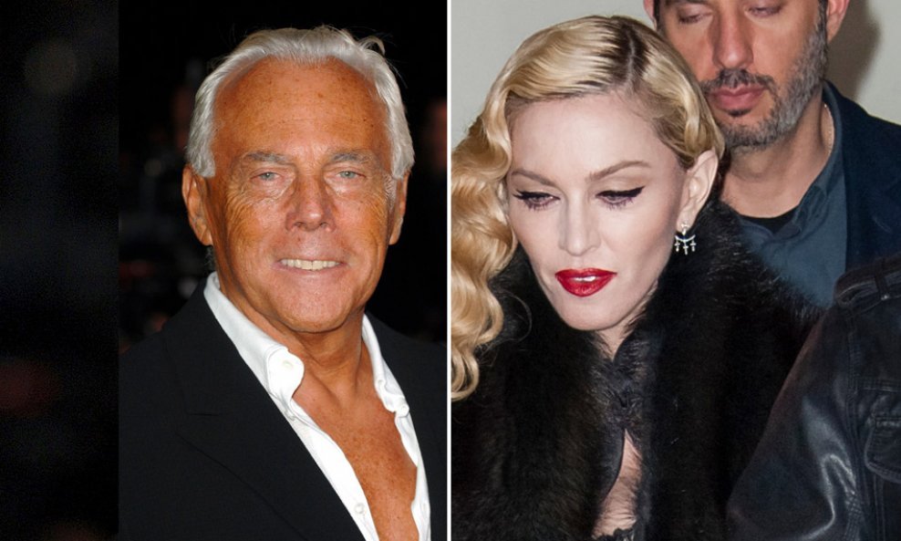 Giorgio Armani i Madonna 