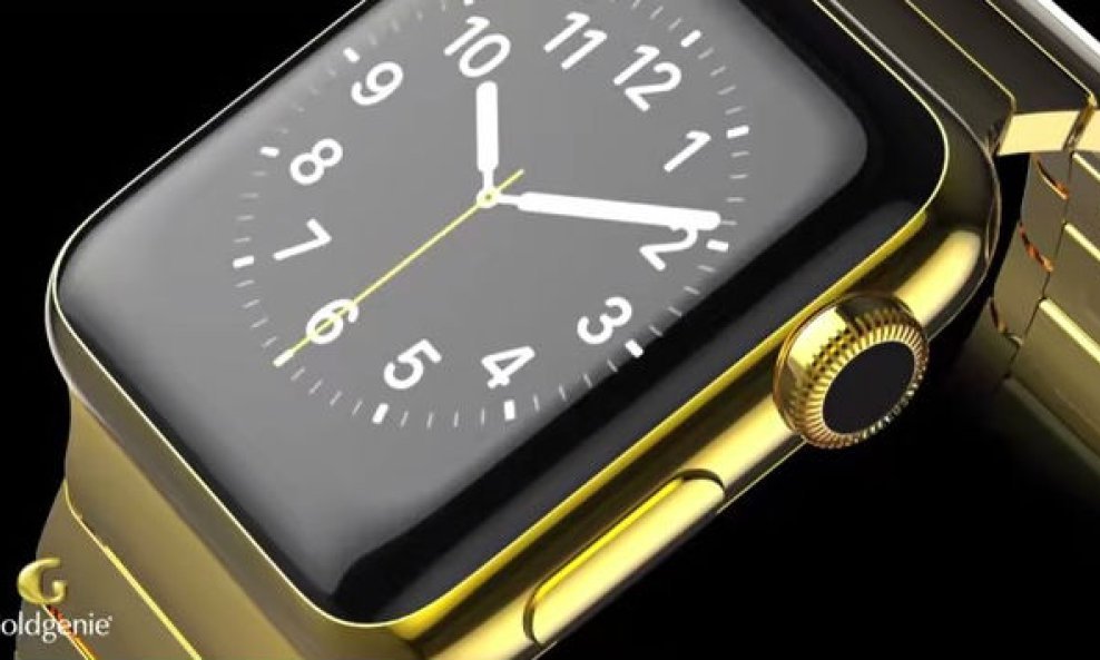 zlatni apple watch