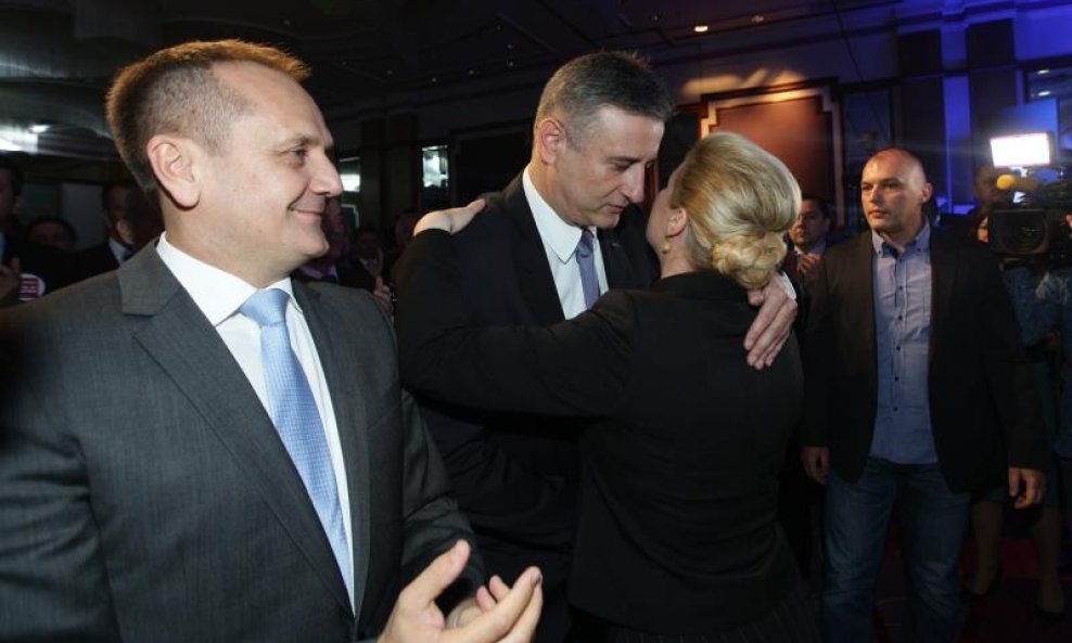 Drago Prgomet, Tomislav Karamarko i Kolinda Grabar Kitarović