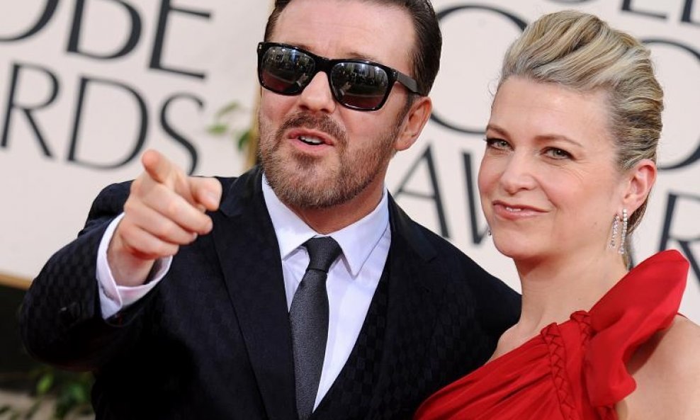 Ricky Gervais i Jane Fallon 