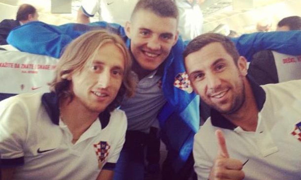 Luka Modrić Mateo Kovačić Darijo Srna