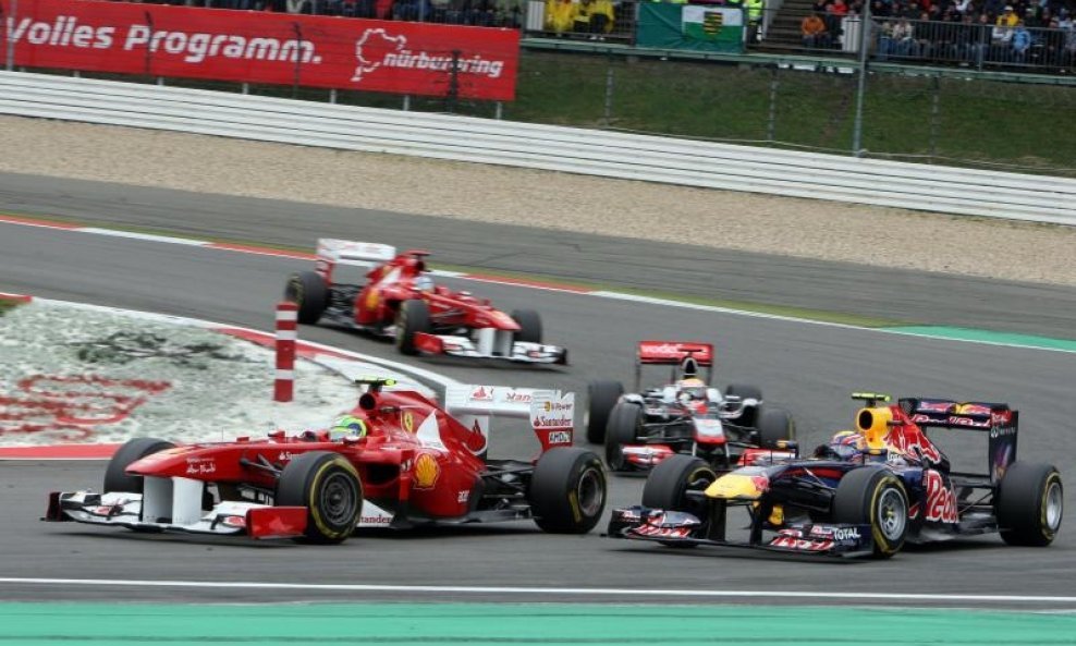 Felipe Massa i Mark Webber