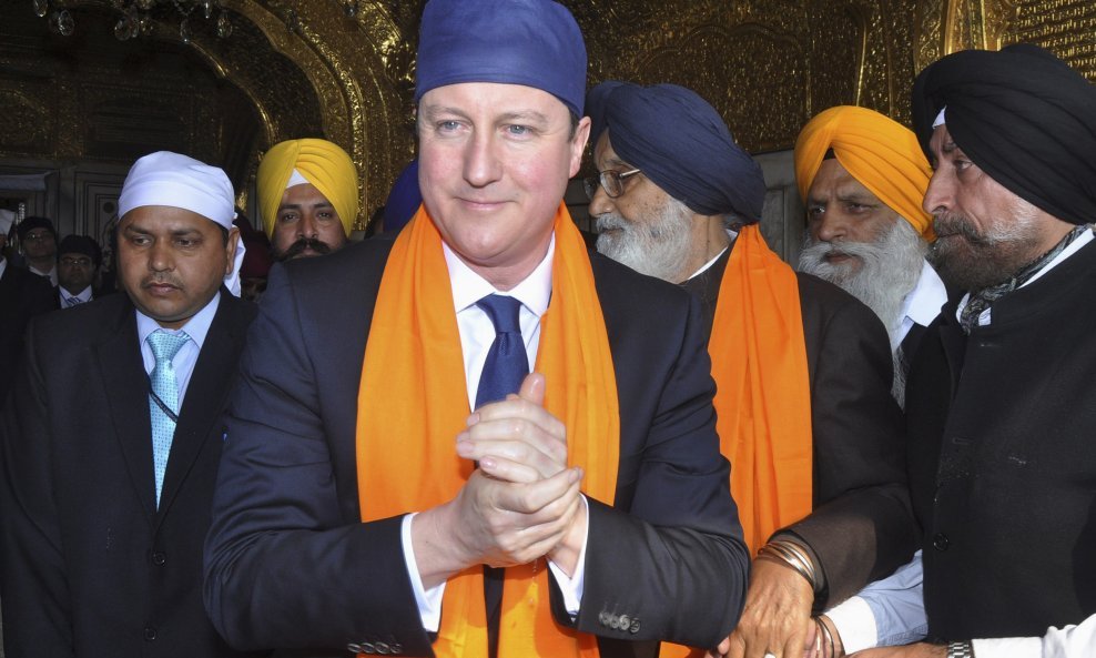 david cameron u indiji