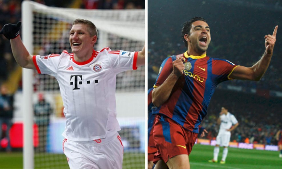 Schweinsteiger i Xavi