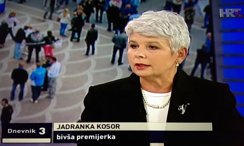 Jadranka Kosor Dnevnik HTV