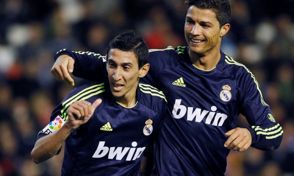 Angel di Maria i Cristiano Ronaldo