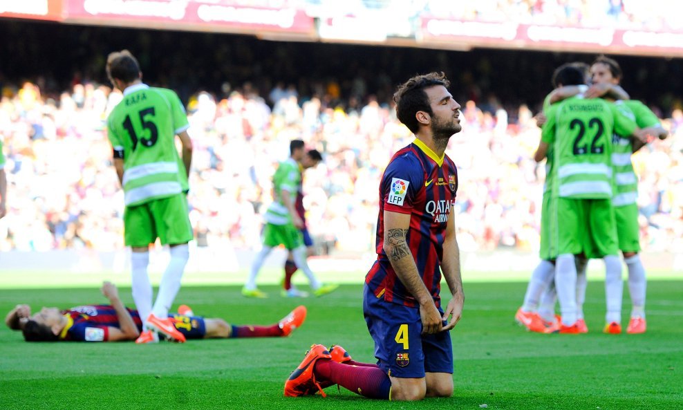 Cesc Fabregas Barcelona Getafe