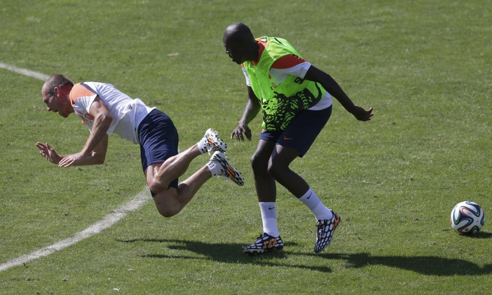 Arjen Robben i Bruno Martins Indi