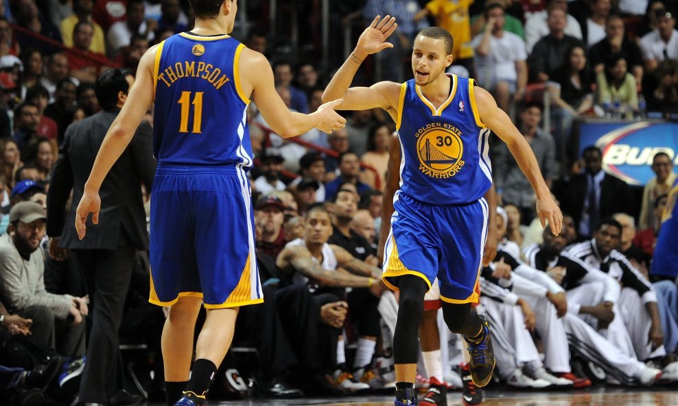 Stephen Curry i Klay Thompson