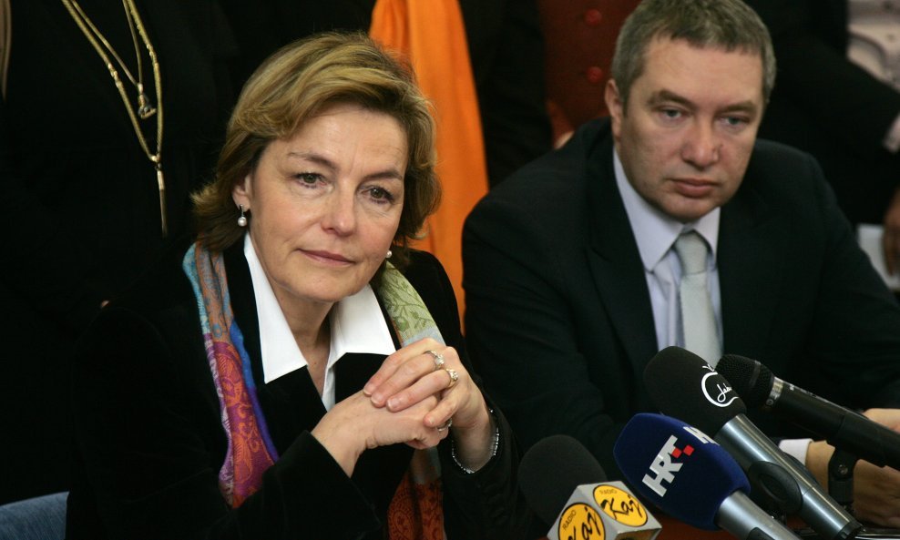 Vesna Pusić i Dragan Kovačević