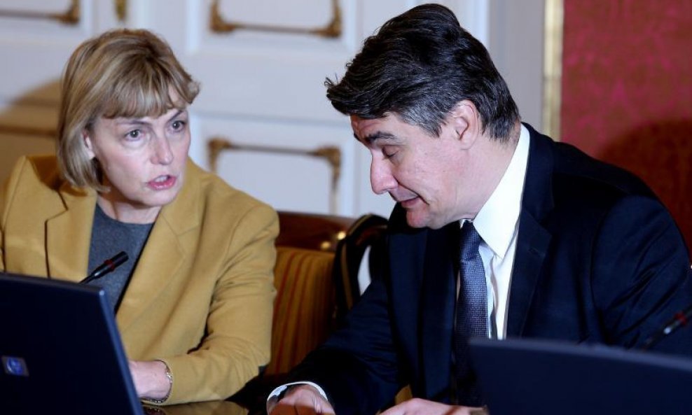 Vesna Pusić i Zoran Milanović (2)