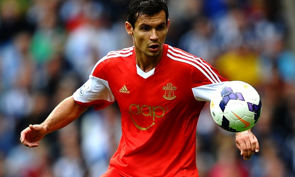 Dejan Lovren na utakmici Southampton - West Bromwich