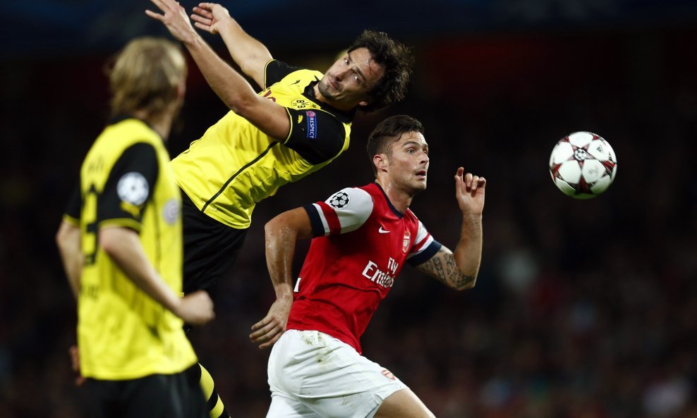 Olivier Giroud (desno) i Mats Hummels