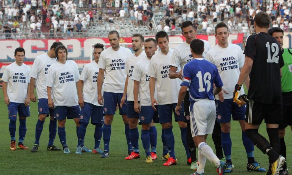 Hajduk - majice u čast Caktaša