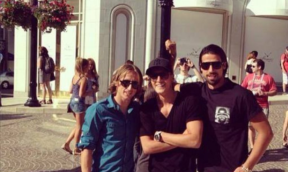 Luka Modrić, Khedira i Ozil