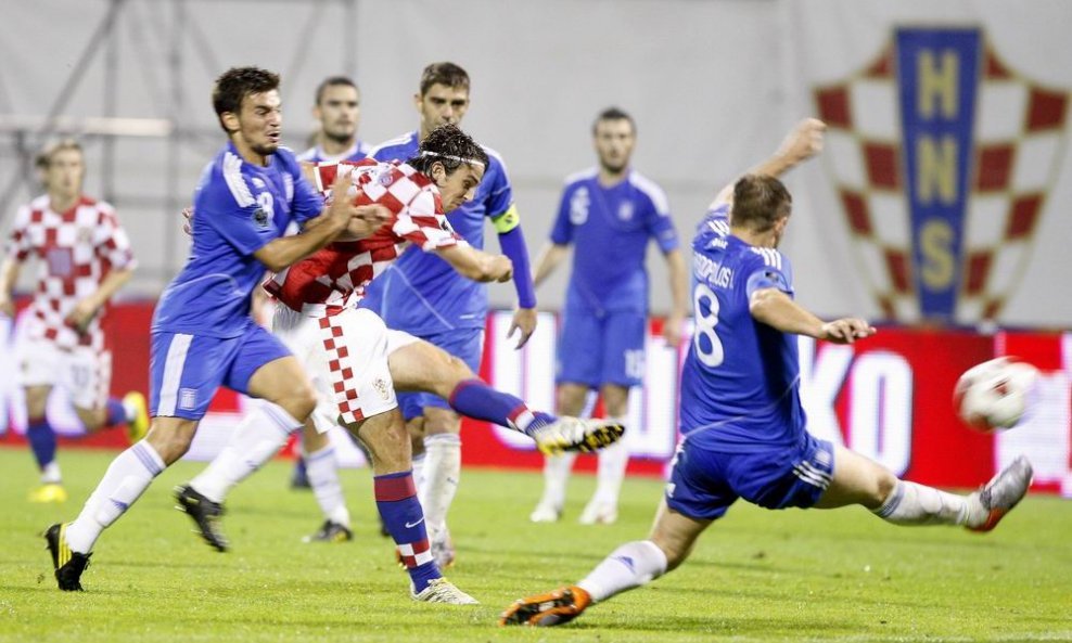 Hrvatska - Grčka (kvalifikacije za ep), Niko Kranjčar