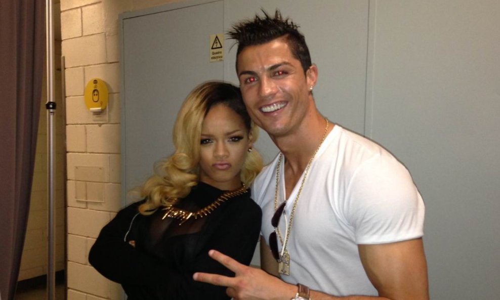 Rihanna i Cristiano Ronaldo