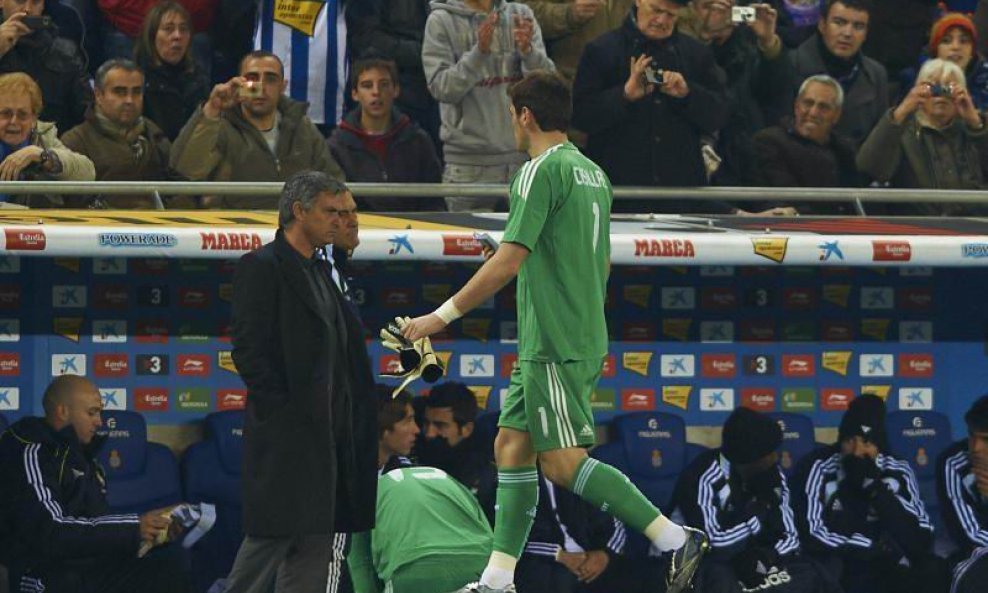 Iker Casillas Jose Mourinho