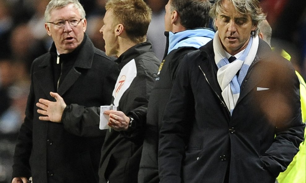 Alex Ferguson i Roberto Mancini